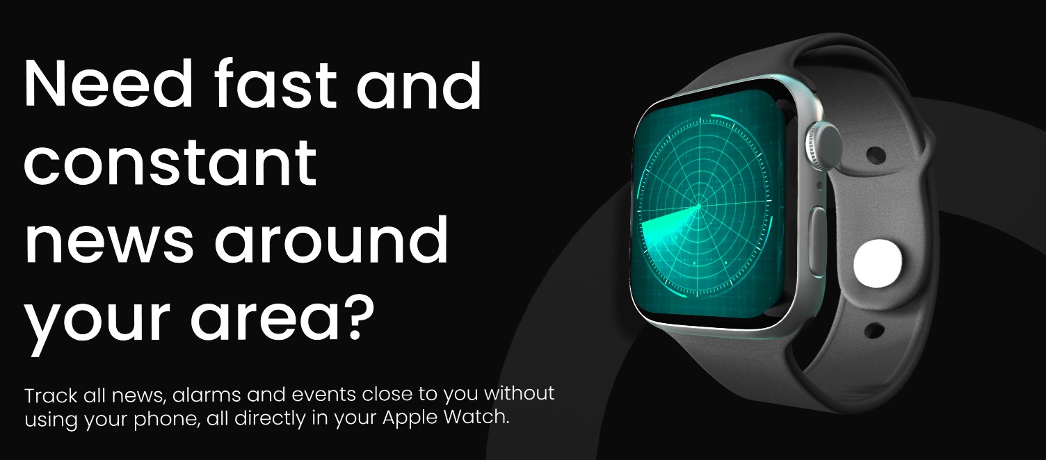 Radius — live local news, alarms and events on Apple Watch